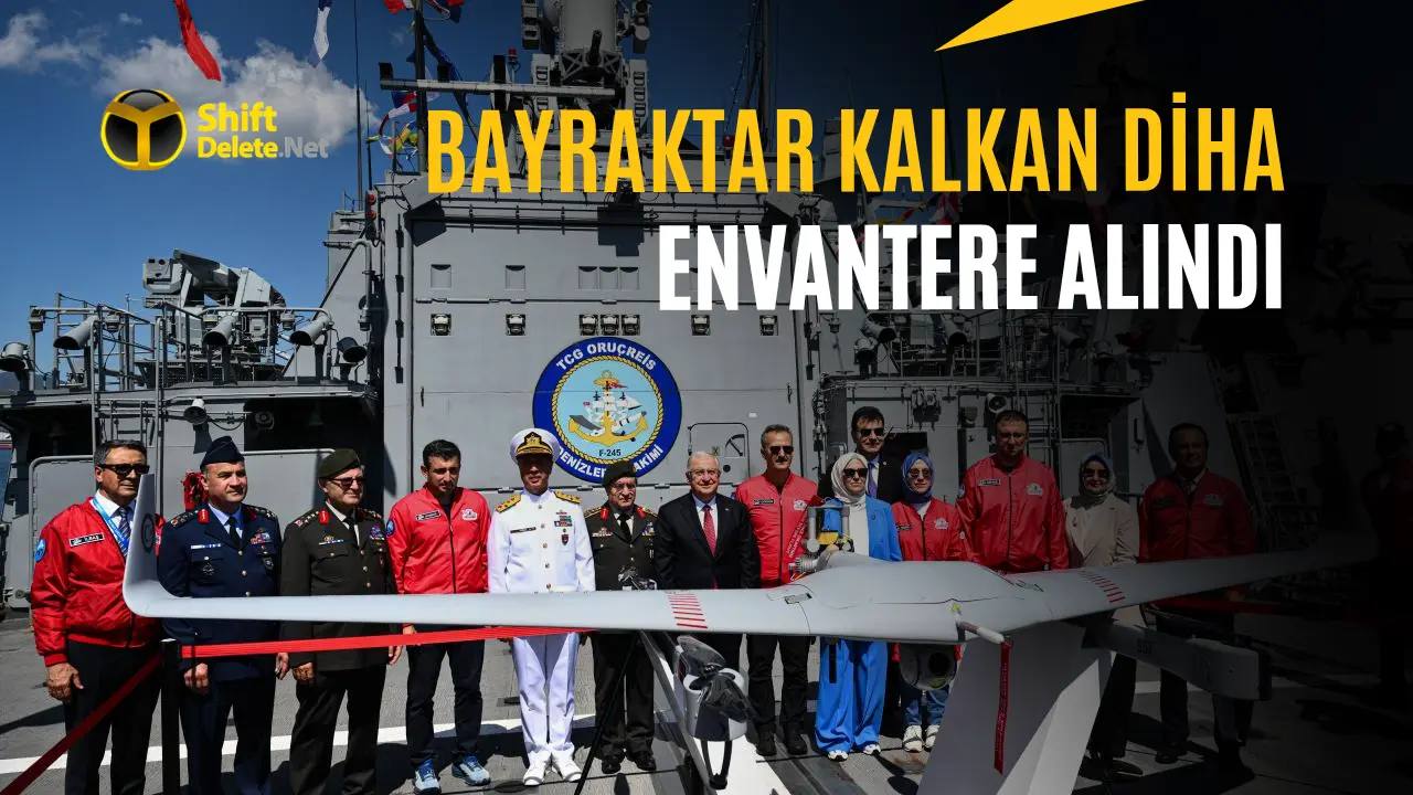 Bayraktar KALKAN DİHA Türk Silahlı Kuvvetleri Envanterine Alındı