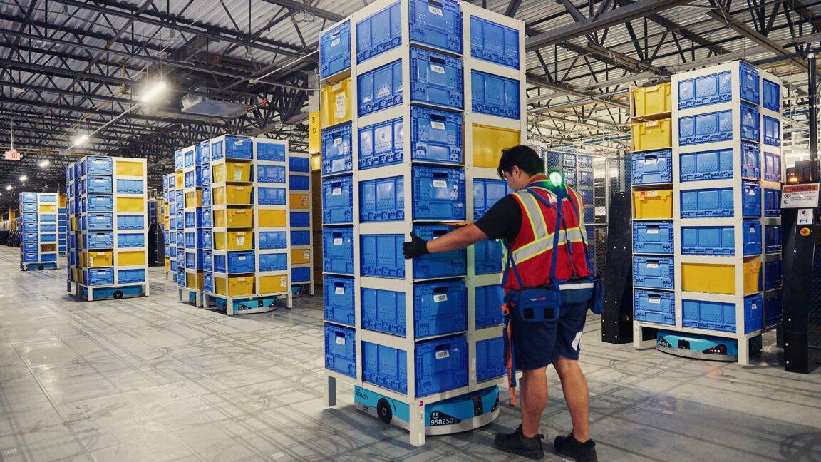 Amazon'da 1 Milyon Robot: İş Gücü Değişiyor mu
