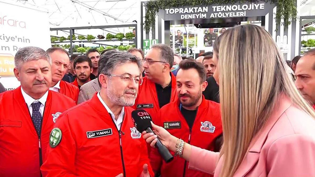 Tarım teknolojileri: Bakan Yumaklı'dan dijital dönüşüm açıklaması