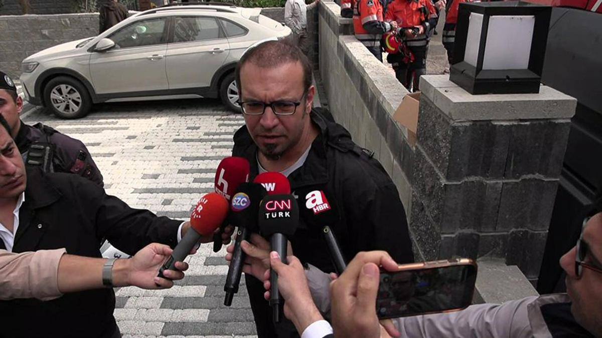 Maltepe'de çöken binada kurtarılan kişi: Çatlaklar vardı