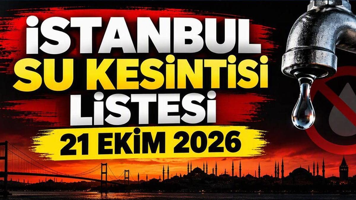 İSKİ duyurdu: İstanbullular yarın 11 saat su bekleyecek