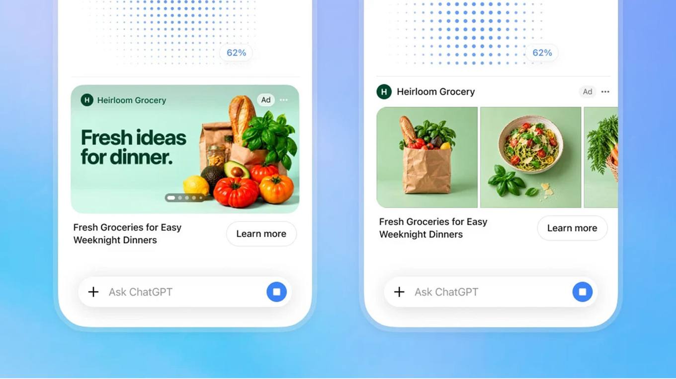 OpenAI ChatGPT'ye Görsel Reklamlar Getiriyor