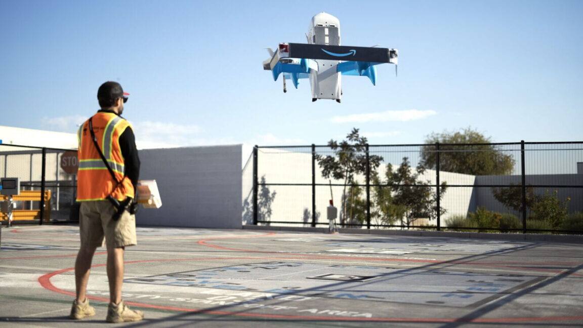 Amazon 2026 Sonuna Kadar 500 ABD Mahallesine Drone ile Teslimat Yapmayı Hedefliyor