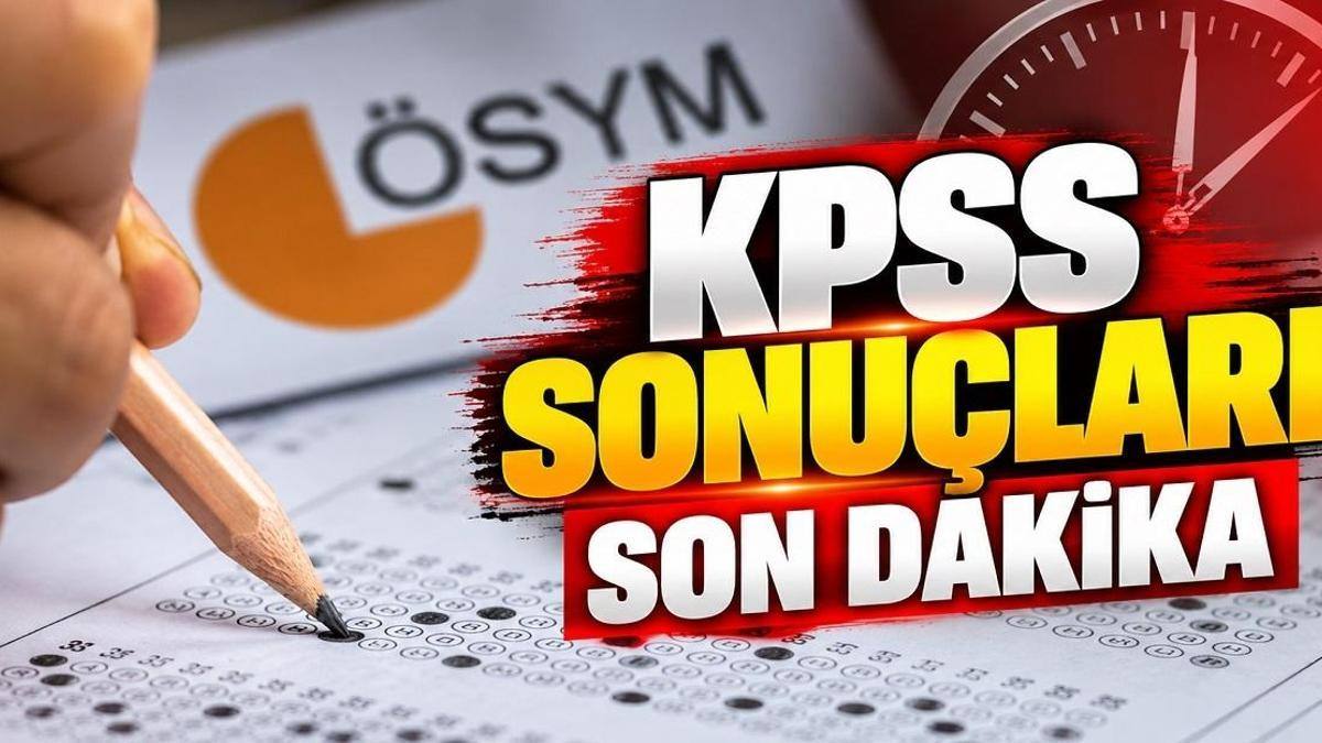 KPSS Lisans sonuçları 7 Ekim’de açıklanacak