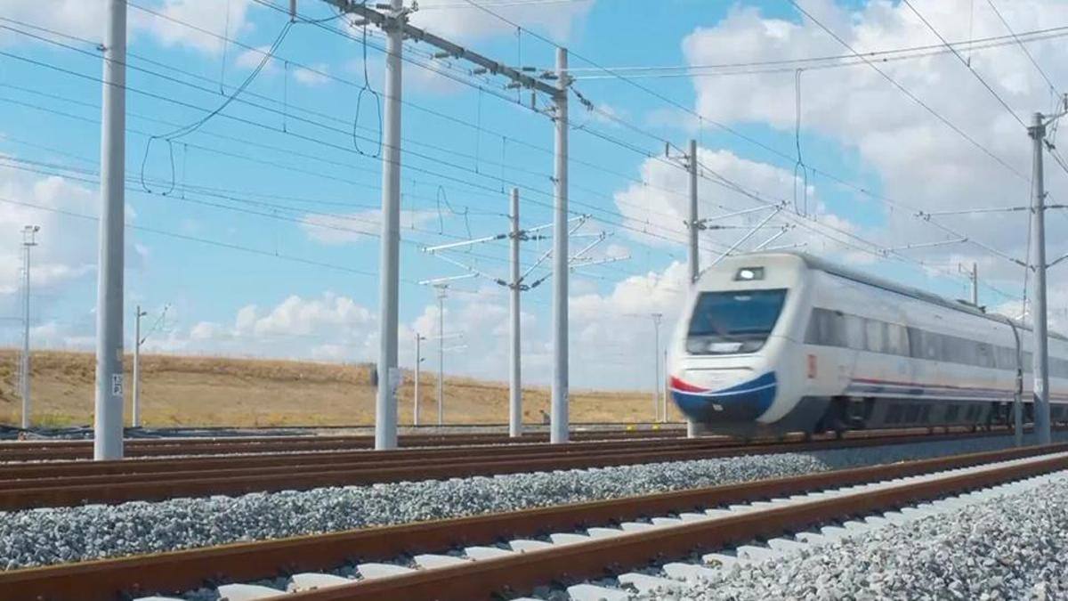 Hızlı tren Avrupa sınırına ulaşıyor