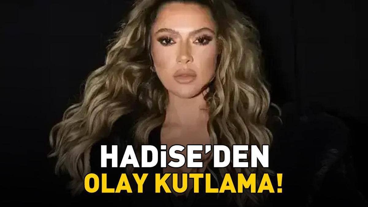Hadise 'Ara Beni' ile 100 milyon izlenmeye ulaştı