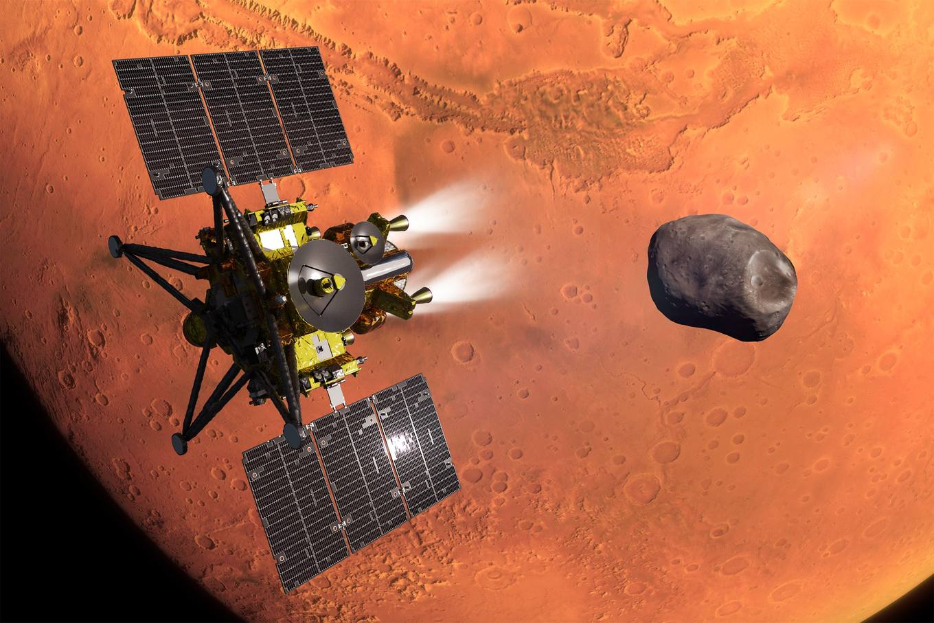 Japonya'nın MMX görevi Mars uydusu örneklerini yeryüzüne getirecek