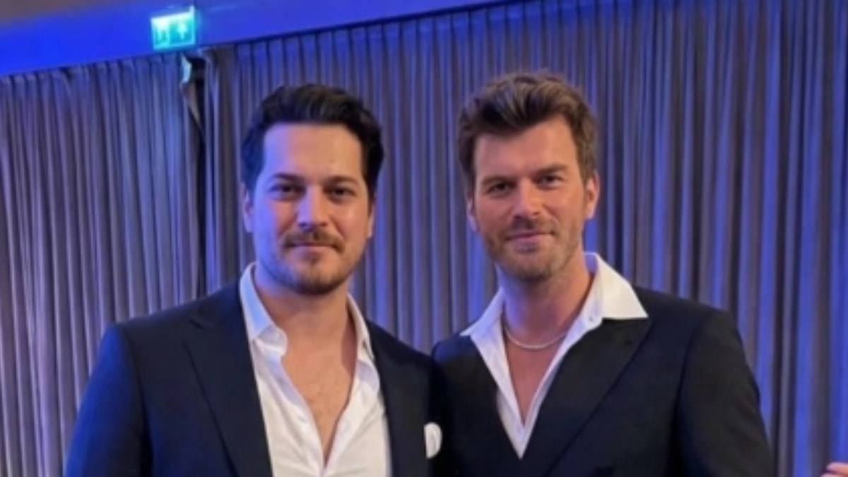 Kıvanç Tatlıtuğ ve Çağatay Ulusoy Aynı Düğünde Buluştu