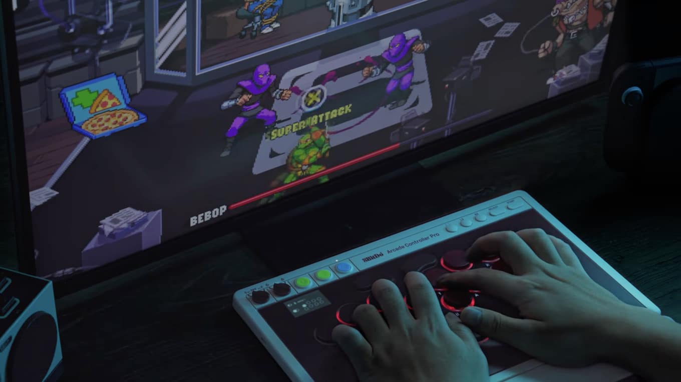 8BitDo Arcade Controller Pro ön siparişte: 119,99 dolar