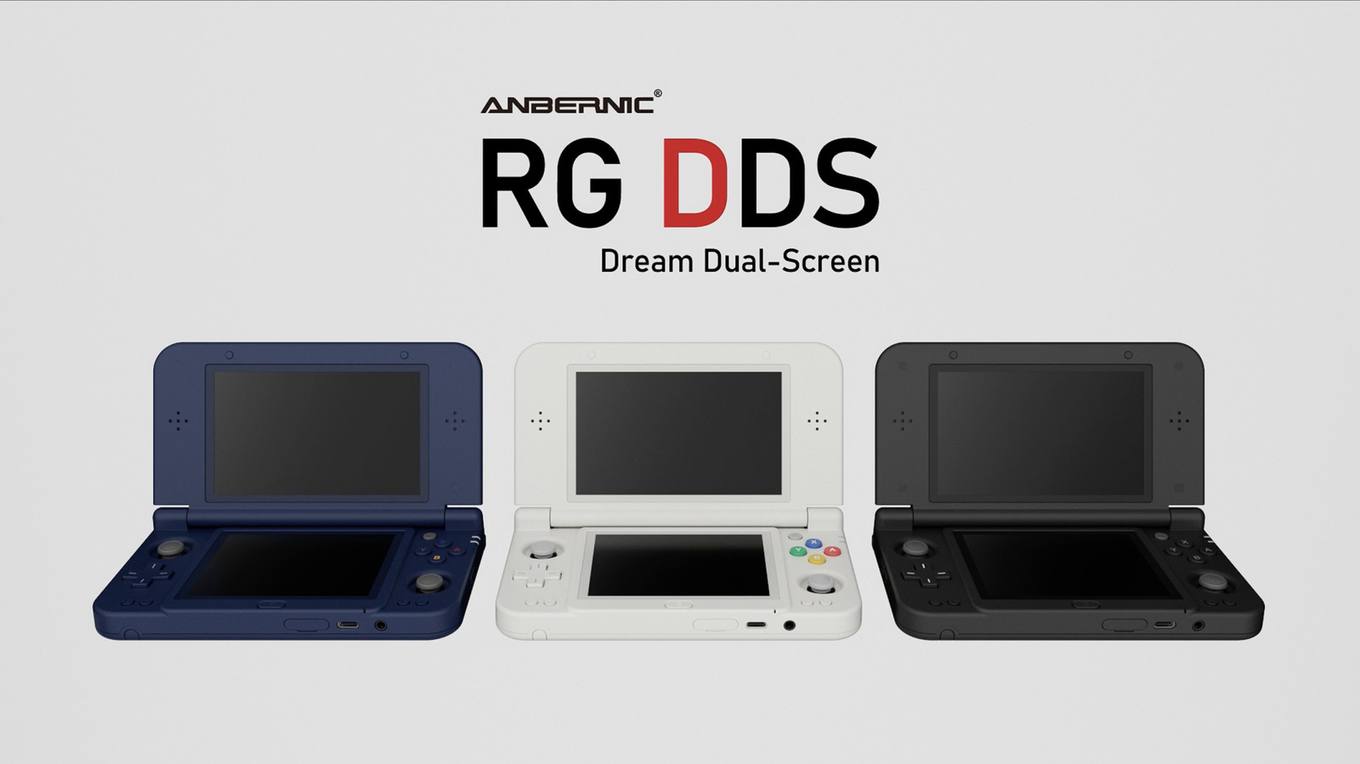 RG DDS Dual‑Screen Handheld 5:3 ve 4:3 Ekranlarıyla Açıklandı