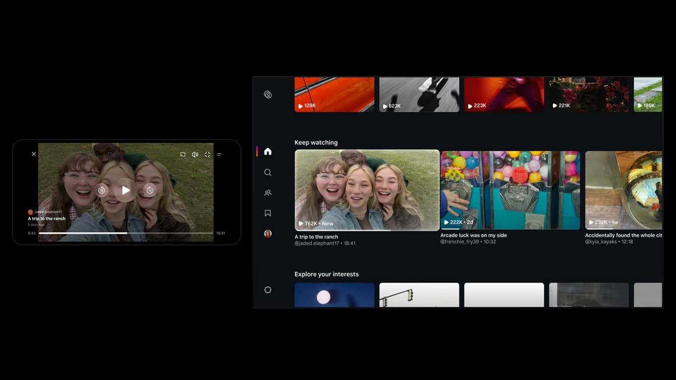 Instagram 90 dakikalık videoları TV'ye taşıyor