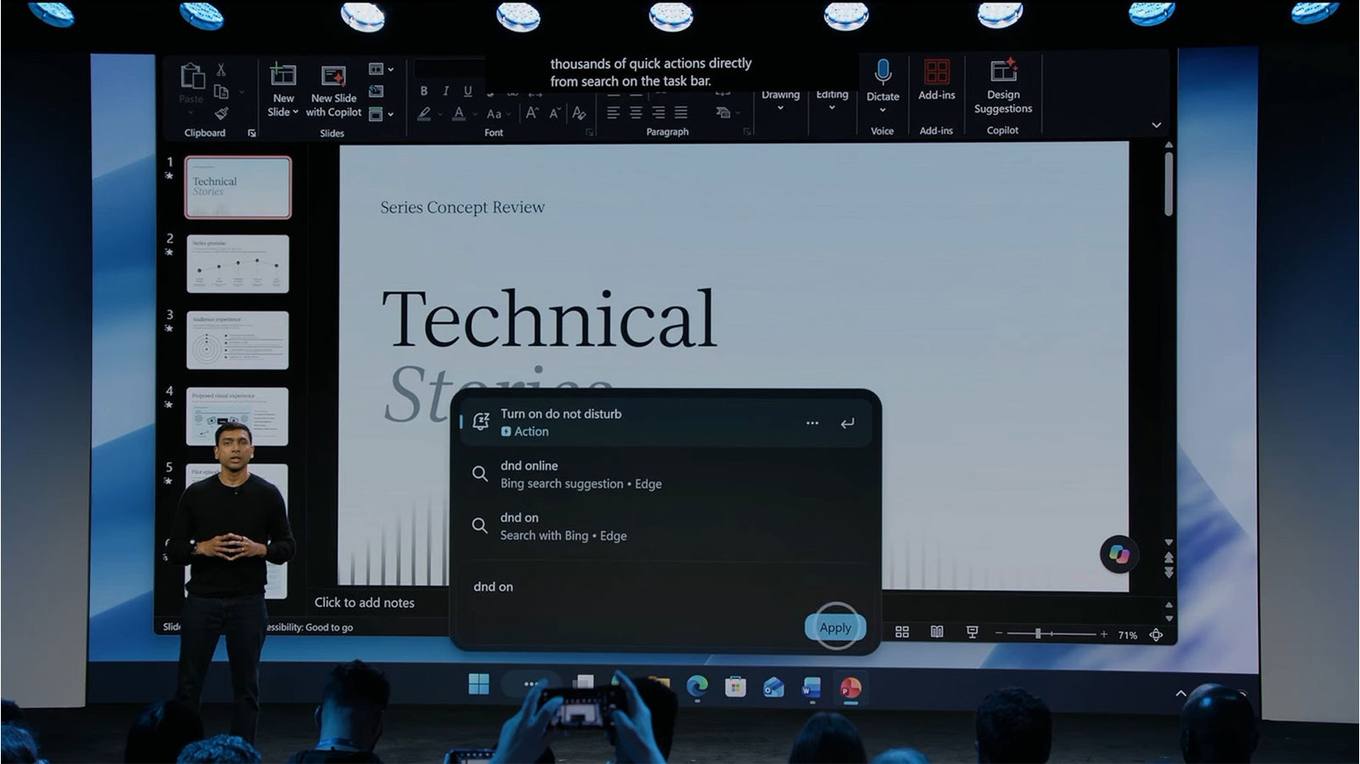 Microsoft, Windows Arama Menüsünü Yapay Zeka Sohbet Botuna Dönüştürüyor