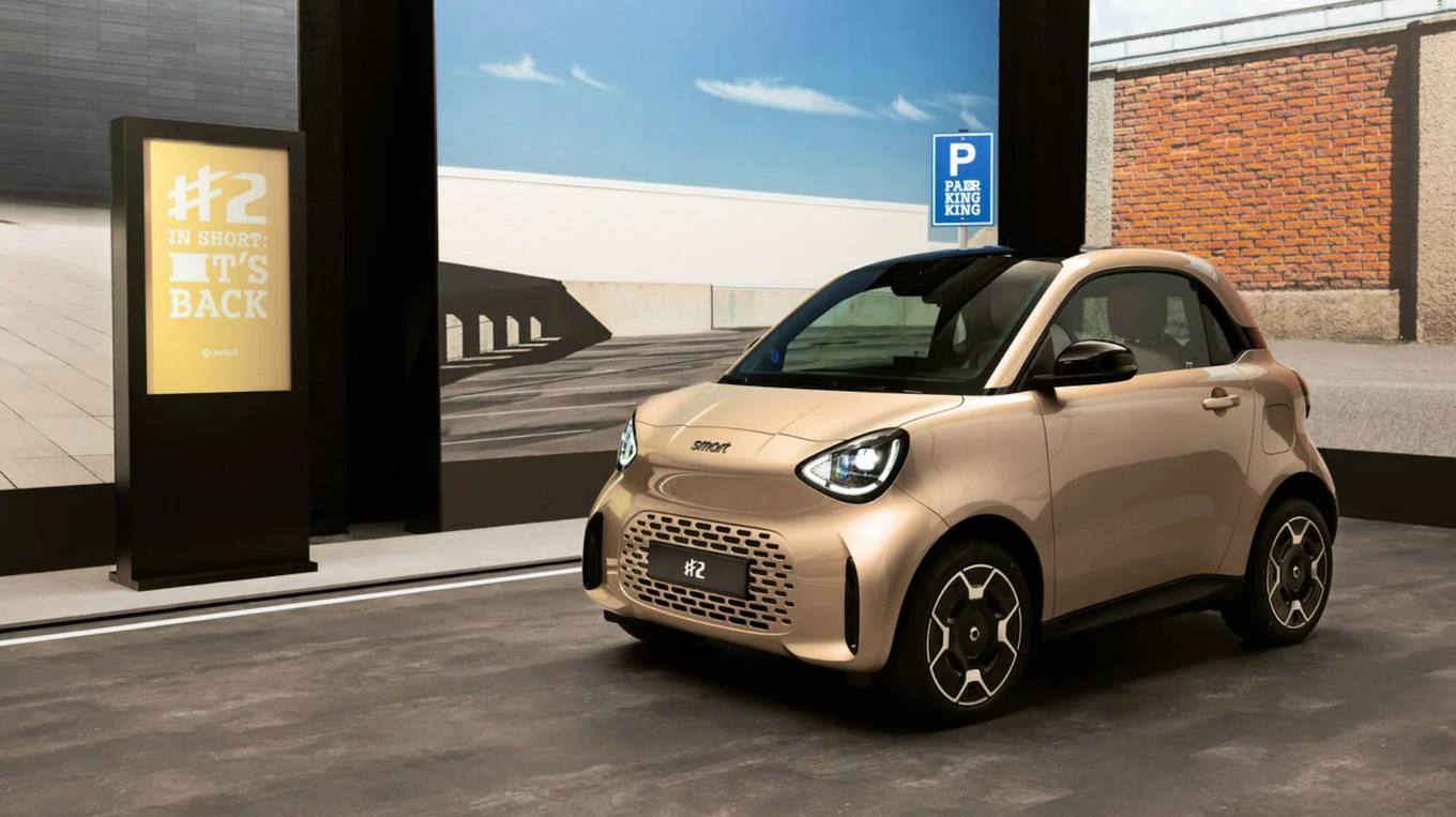 Smart #2: Paris Motor Show'da ultra kompakt elektrikli otomobil tanıtıldı