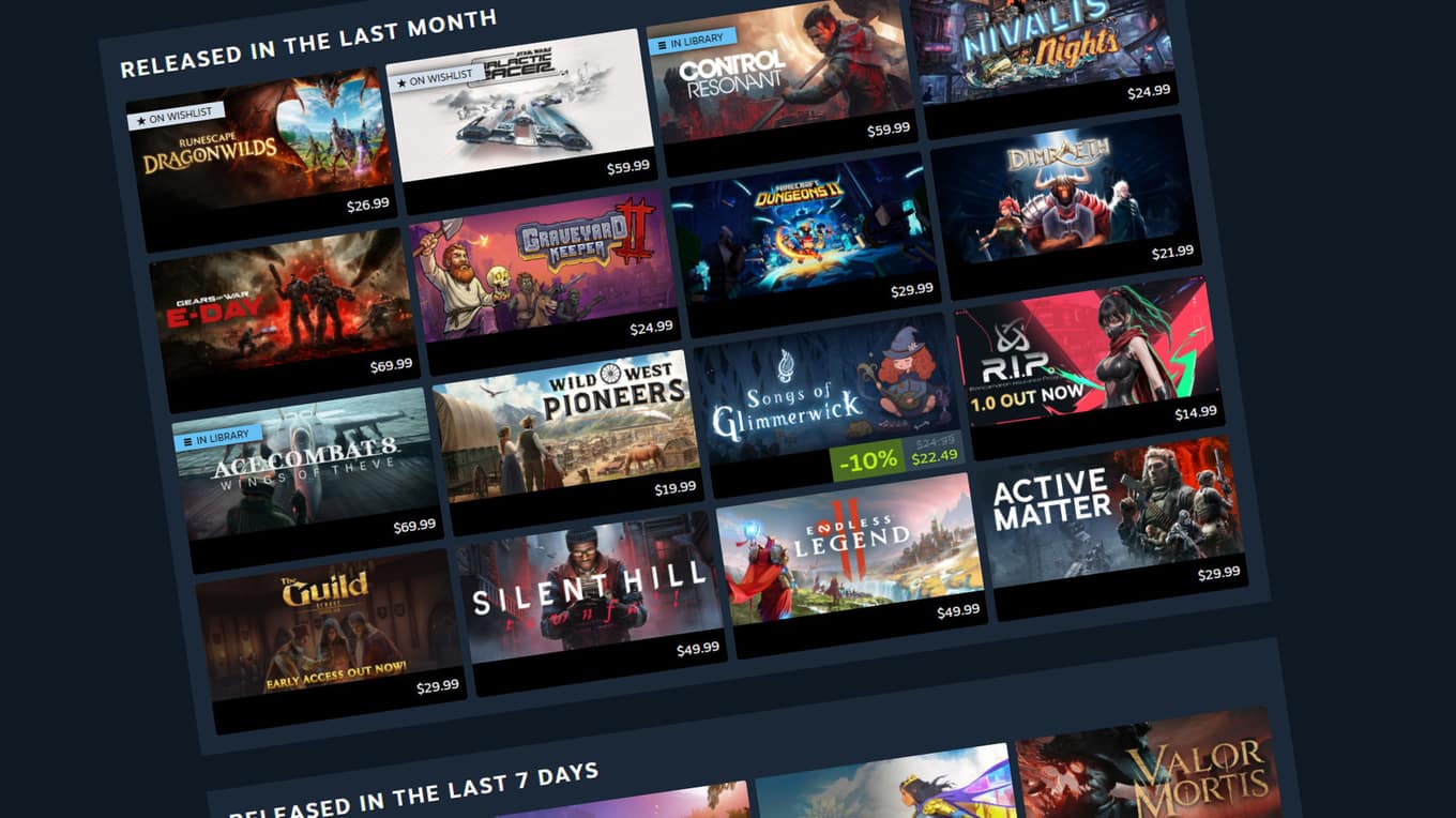 Steam Personal Calendar özelliği oyunu tavsiye sistemini yeniliyor